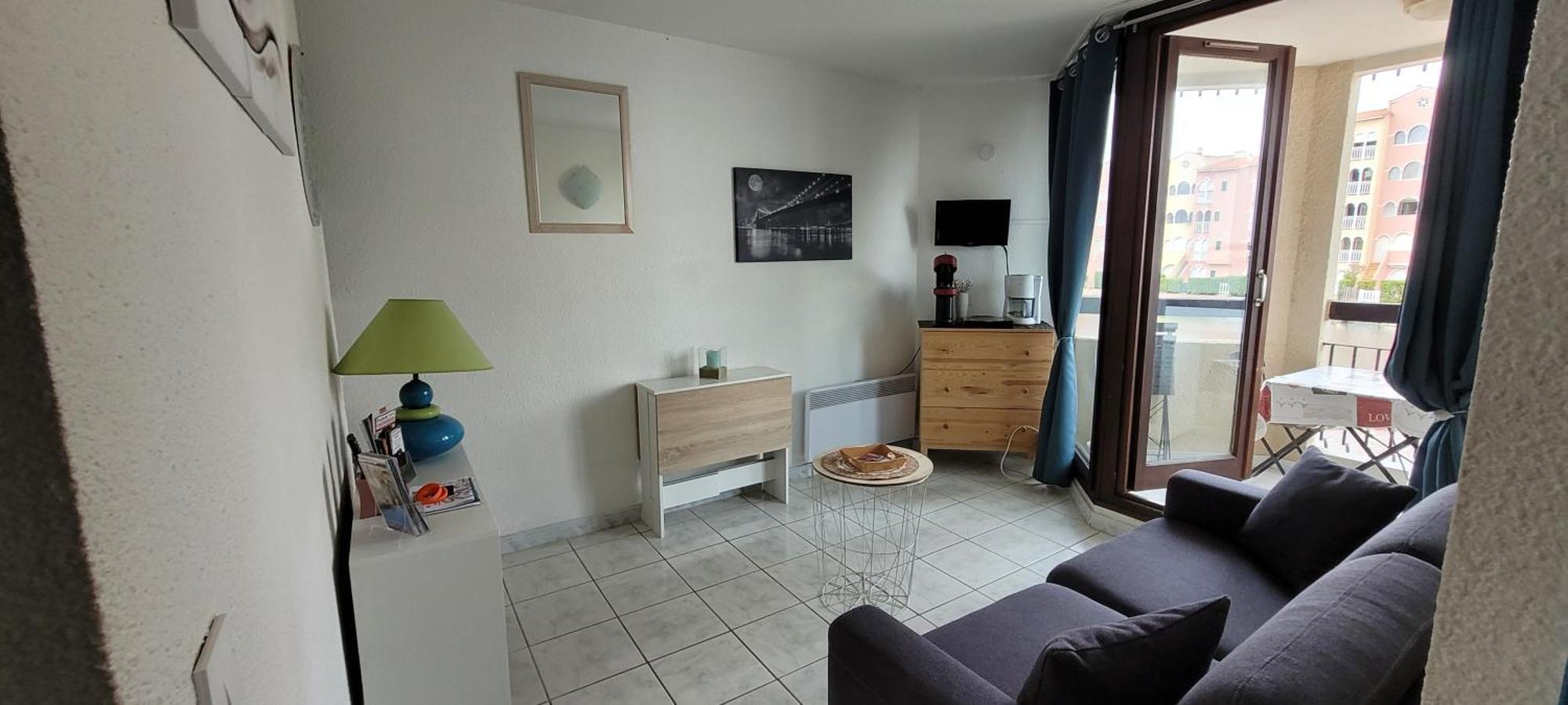Bel Appartement Vue Sur Le Lac Marin Avec Piscine Le Barcarès Cameră foto